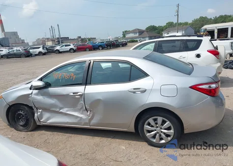 2014 Toyota Corolla Le из США, поврежденный, VIN 2T1BURHE4EC130152